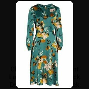 LEAVING TODAY: Long Sleeve Floral Dress